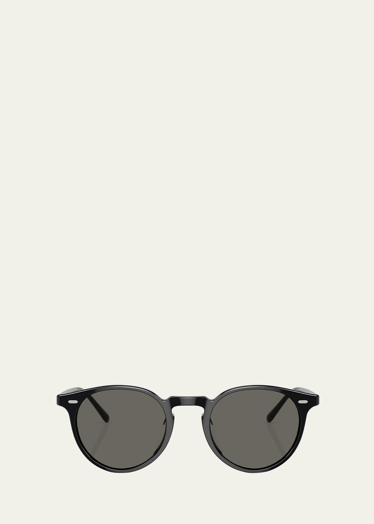 Mens 55MM Wayfarer Sunglasses Product Image