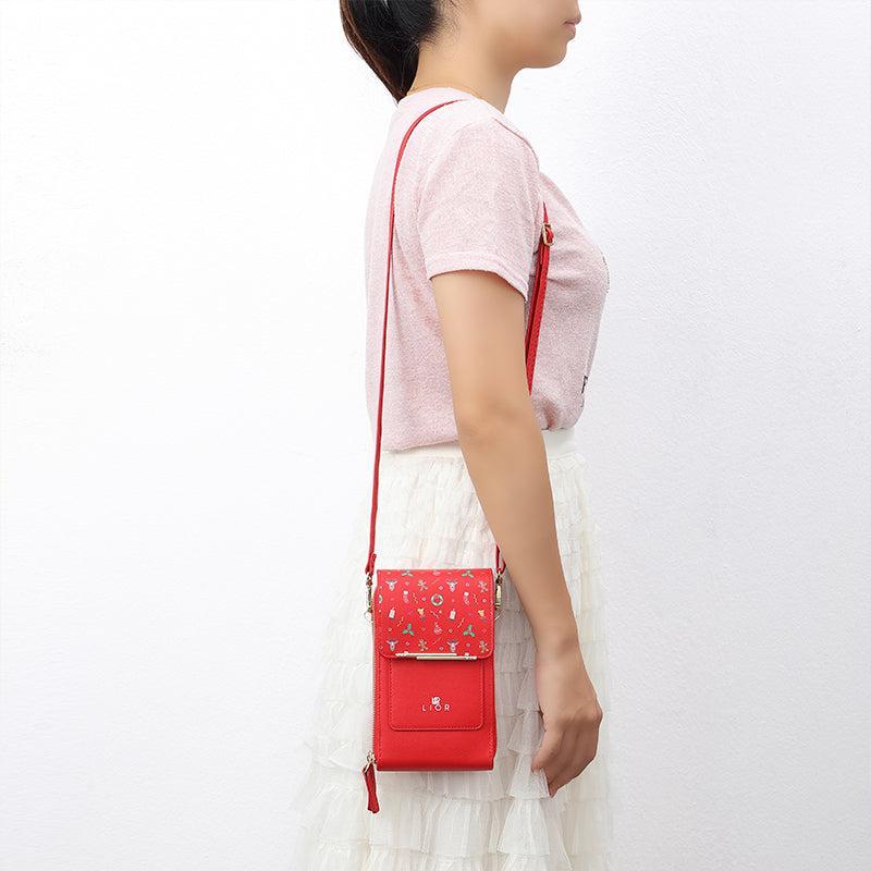 Lior Women's Christmas Crossbody Shoulder Bag Product Image