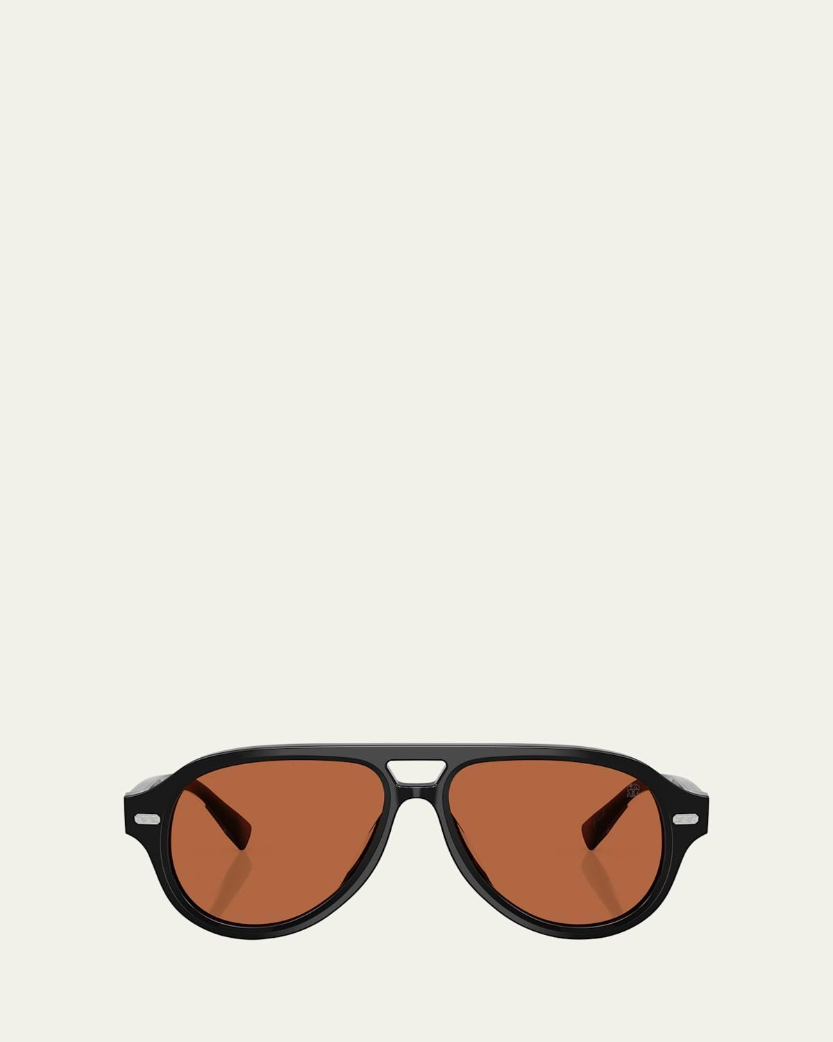 Mens Corner Angle L SL 732 Vadim 54MM Squared Sunglasses Product Image