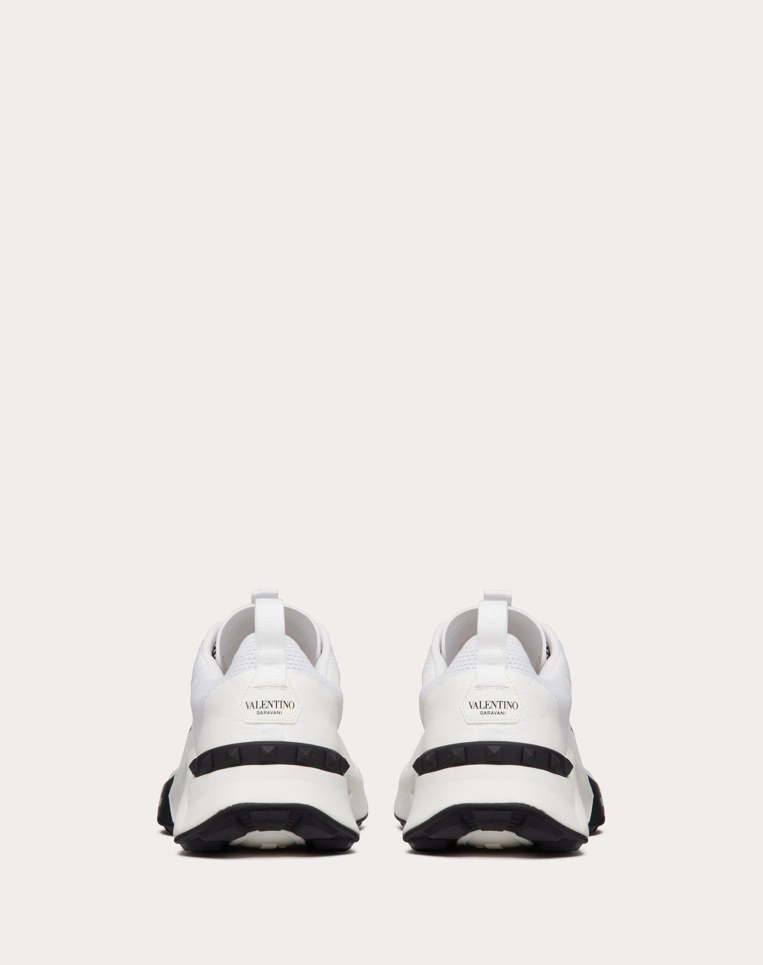True Act Low Top Sneaker In Mesh And Rubberized Fabric Product Image