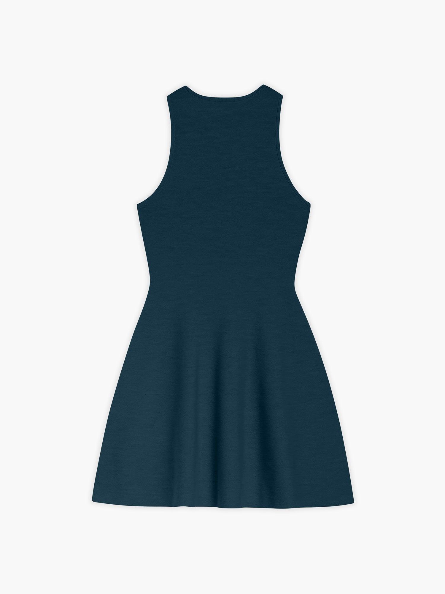 Women's Labs 3D Print-Knit Sleeveless Flare Dress - Ivory Product Image
