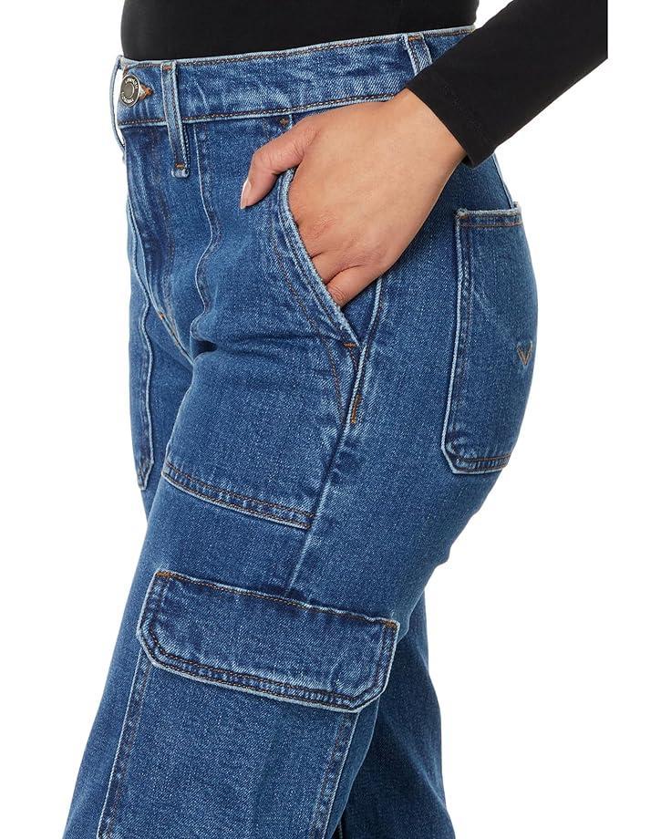 Meg High-Rise Fab Ab Wide Leg Raw Hem in Milestone Product Image