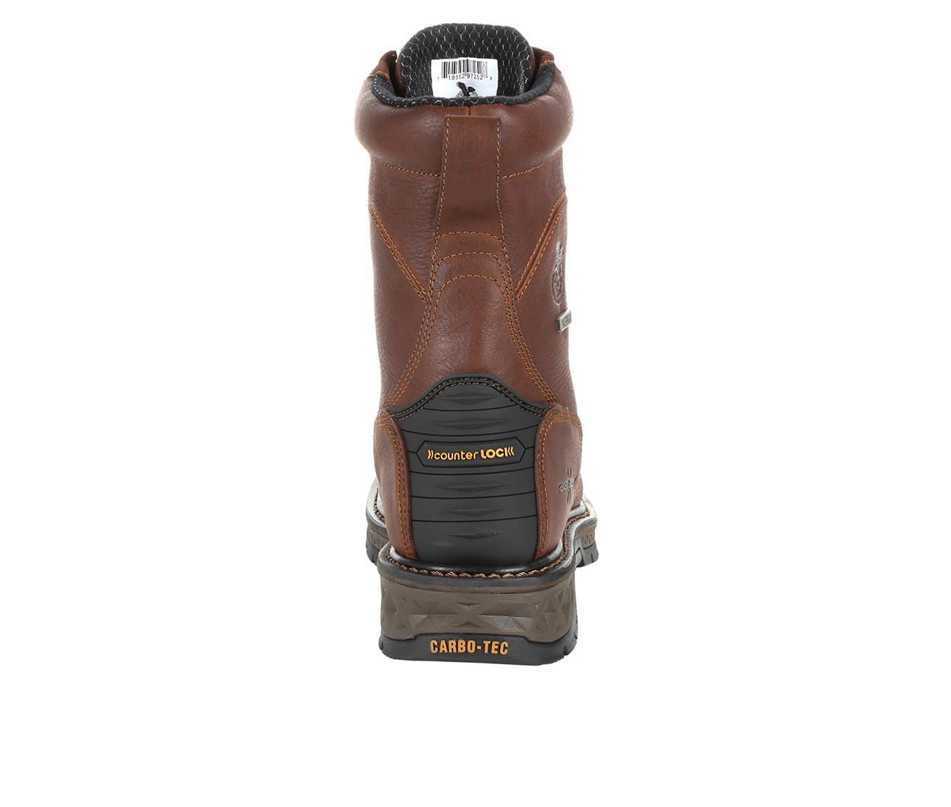 Men's Georgia Boot Carbo-Tec LT Waterproof Lacer Work Boots Product Image