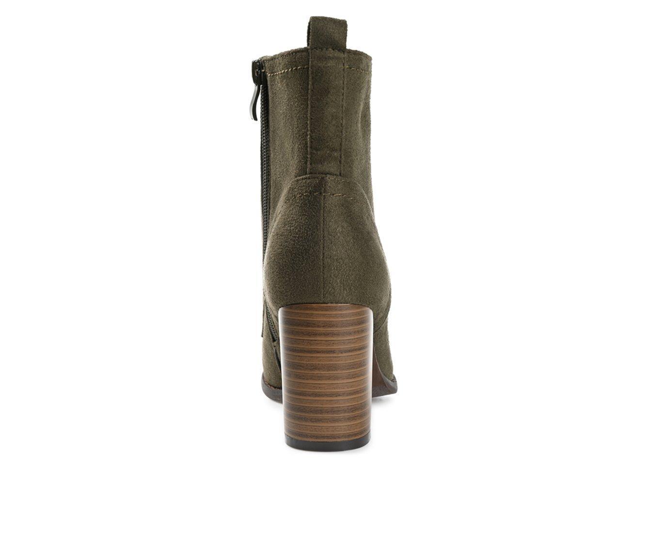 Women's Journee Collection Baylor Lace-Up Booties Product Image