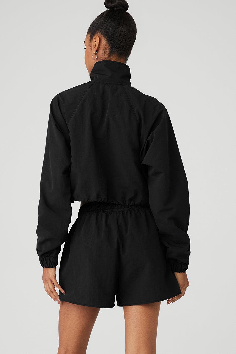 Alo Yoga | Cropped 1/4 Zip Alumni Pullover Top Size: XS Product Image