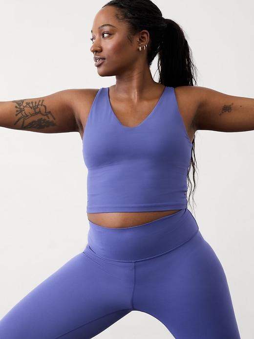 Transcend V-Neck Crop Sports Bra A-C Product Image