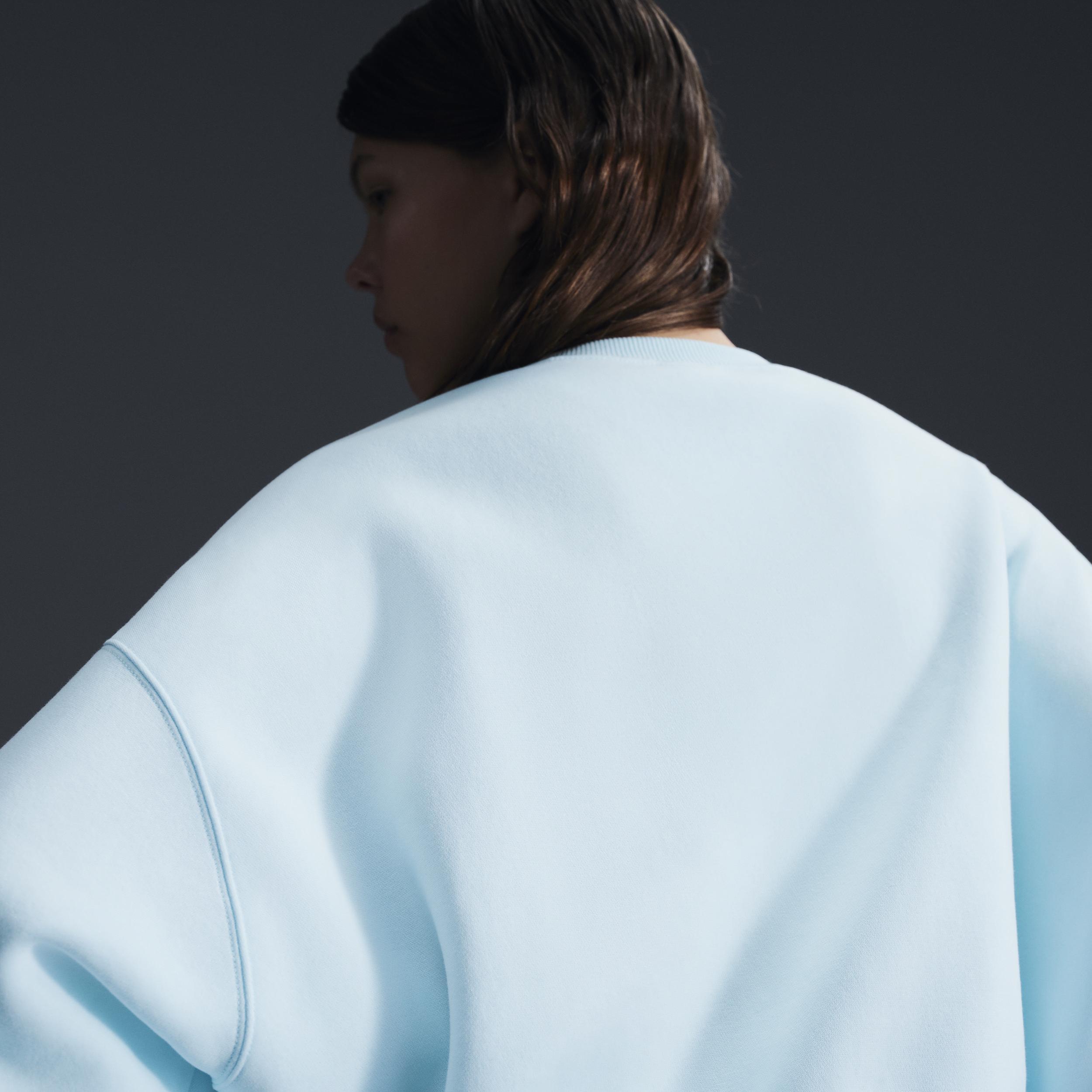 Womens Nike Sportswear Phoenix Fleece Over-Oversized Crew-Neck Sweatshirt Product Image