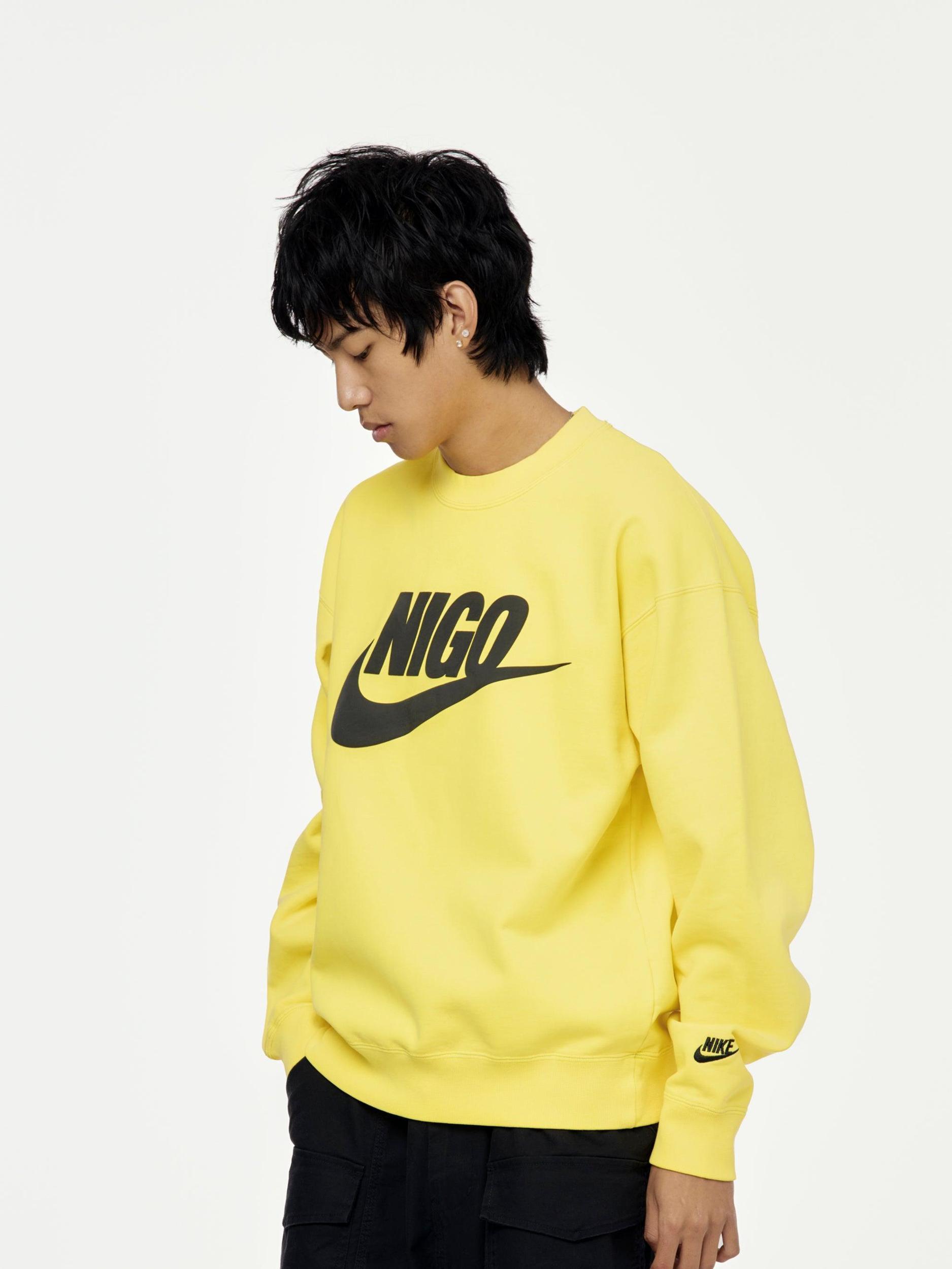 M NRG NIGO CREW FLC (SPEED YELLOW/BLACK) Product Image