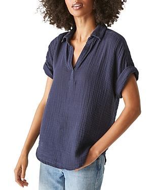 Michael Stars Gigi Popover Top Women's Clothing Product Image