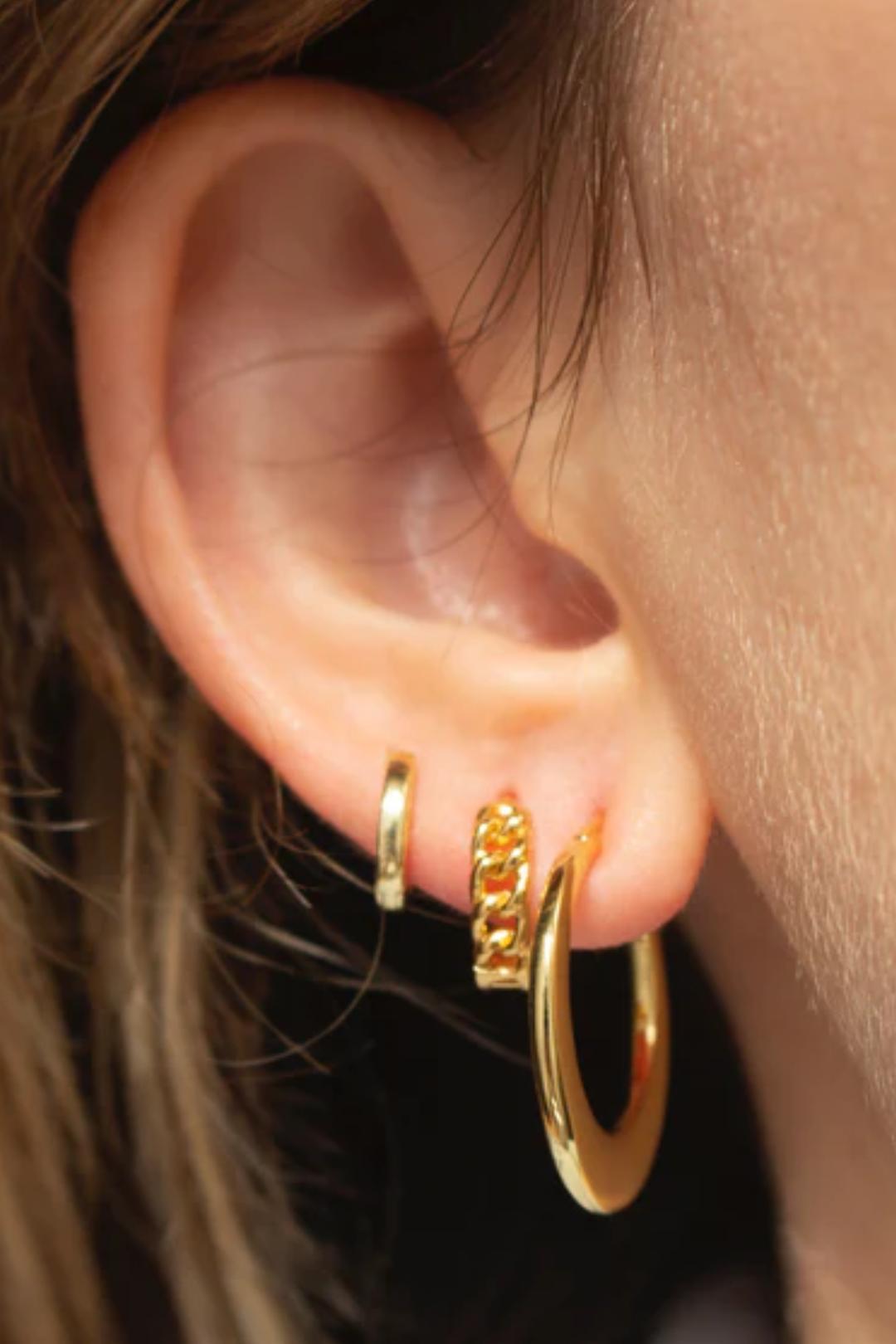 Corinne Huggies Earrings Product Image