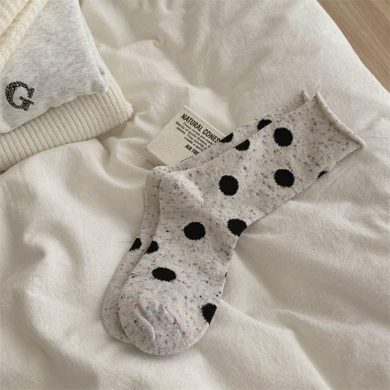 Dotted Short Socks Product Image