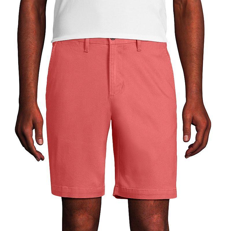 Men's Lands' End Traditional-Fit Comfort-First 9-inch Knockabout Chino Shorts, Size: 30, Radiant Blue Product Image