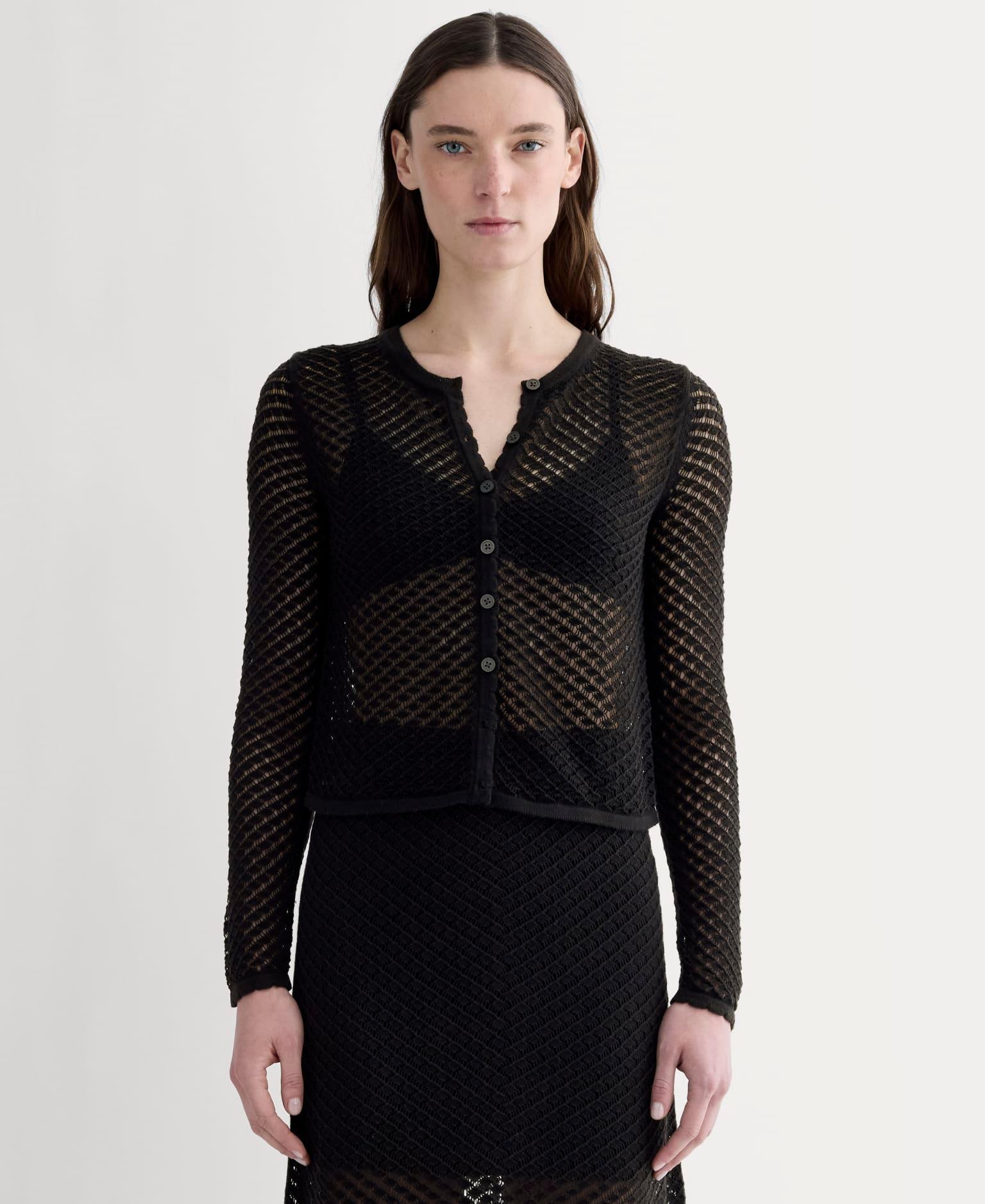 Womens Lace Knit Cardigan by Everlane Product Image
