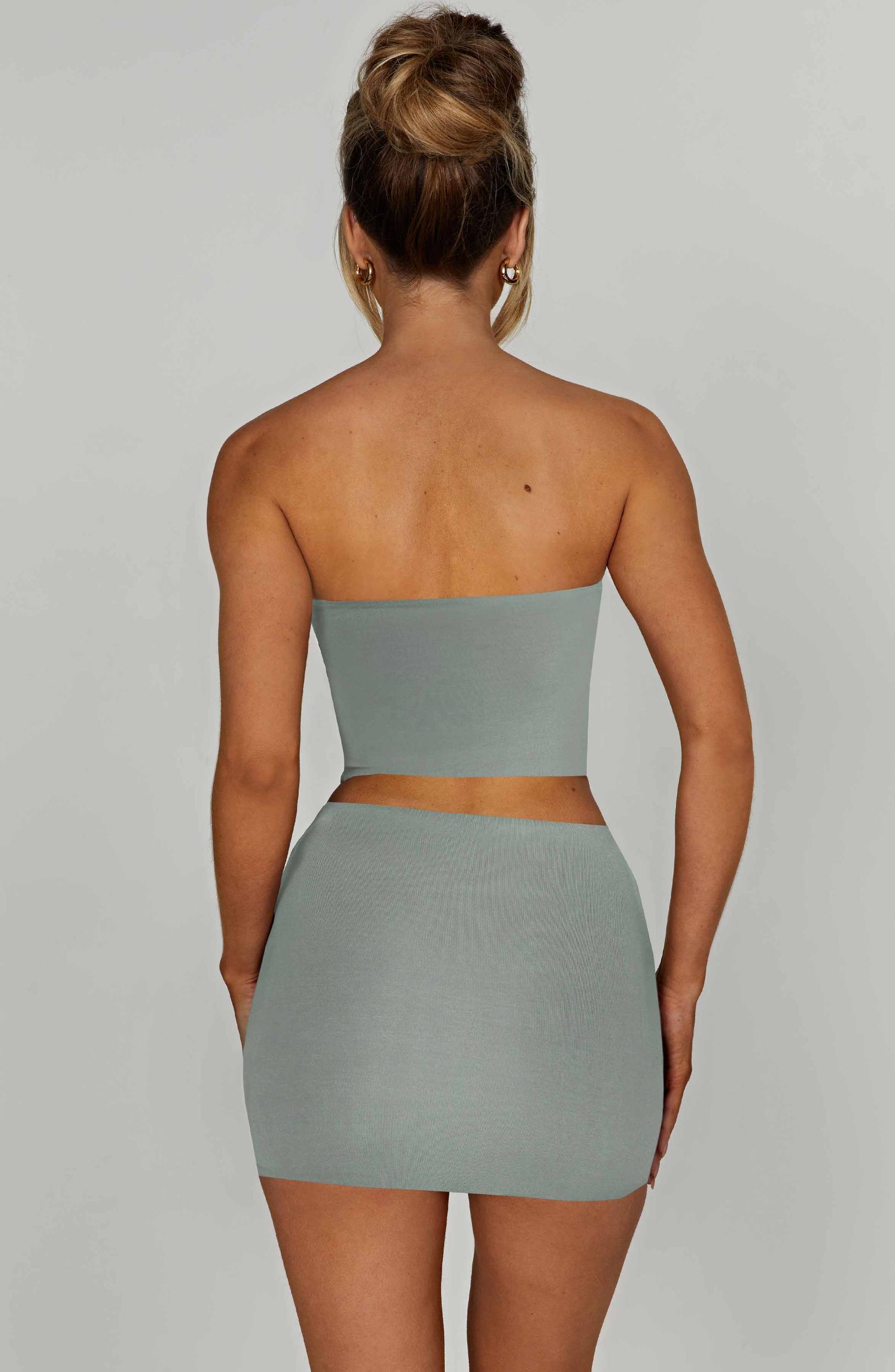 Rein Mini Skirt - Steel Product Image