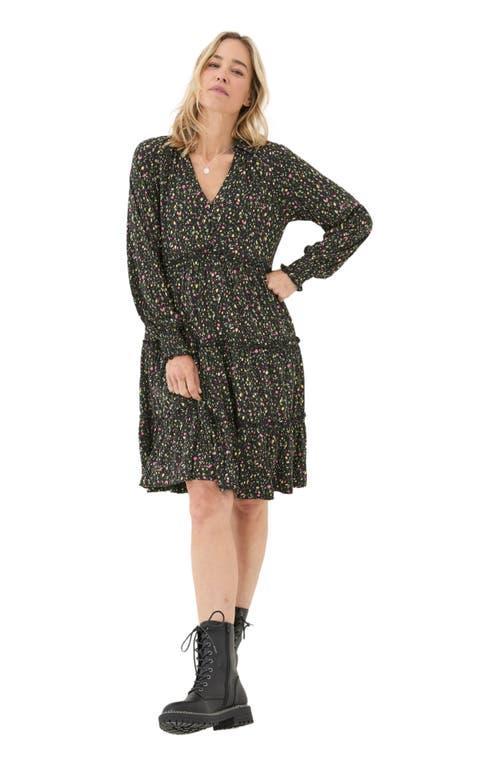 FatFace Women's Ivana Ditsy Marks Jersey Dress in Black at Nordstrom, Size 6 Product Image