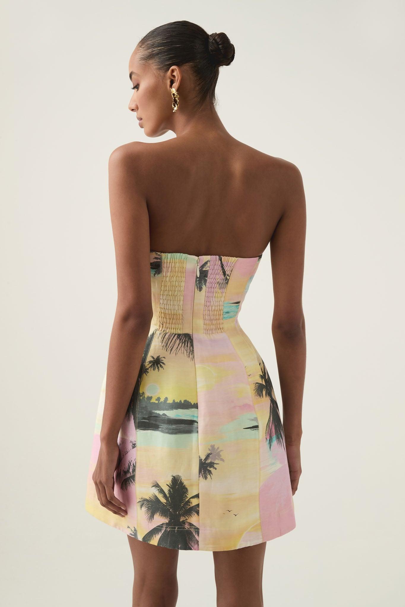 Baret Strapless Mini Dress Product Image