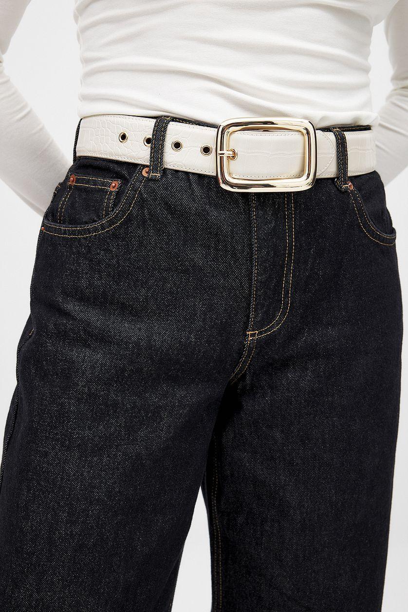 Eyelet Croc Belt Product Image