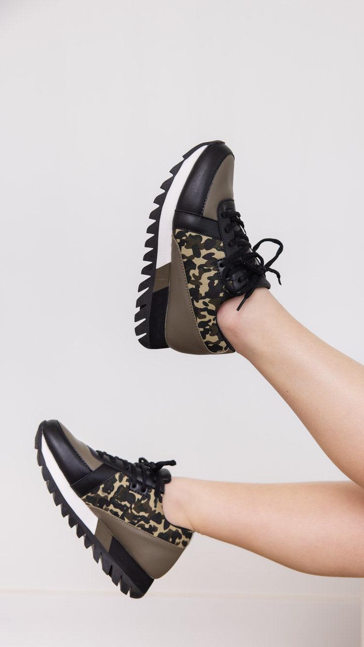 Geri Sneaker in Camo Product Image