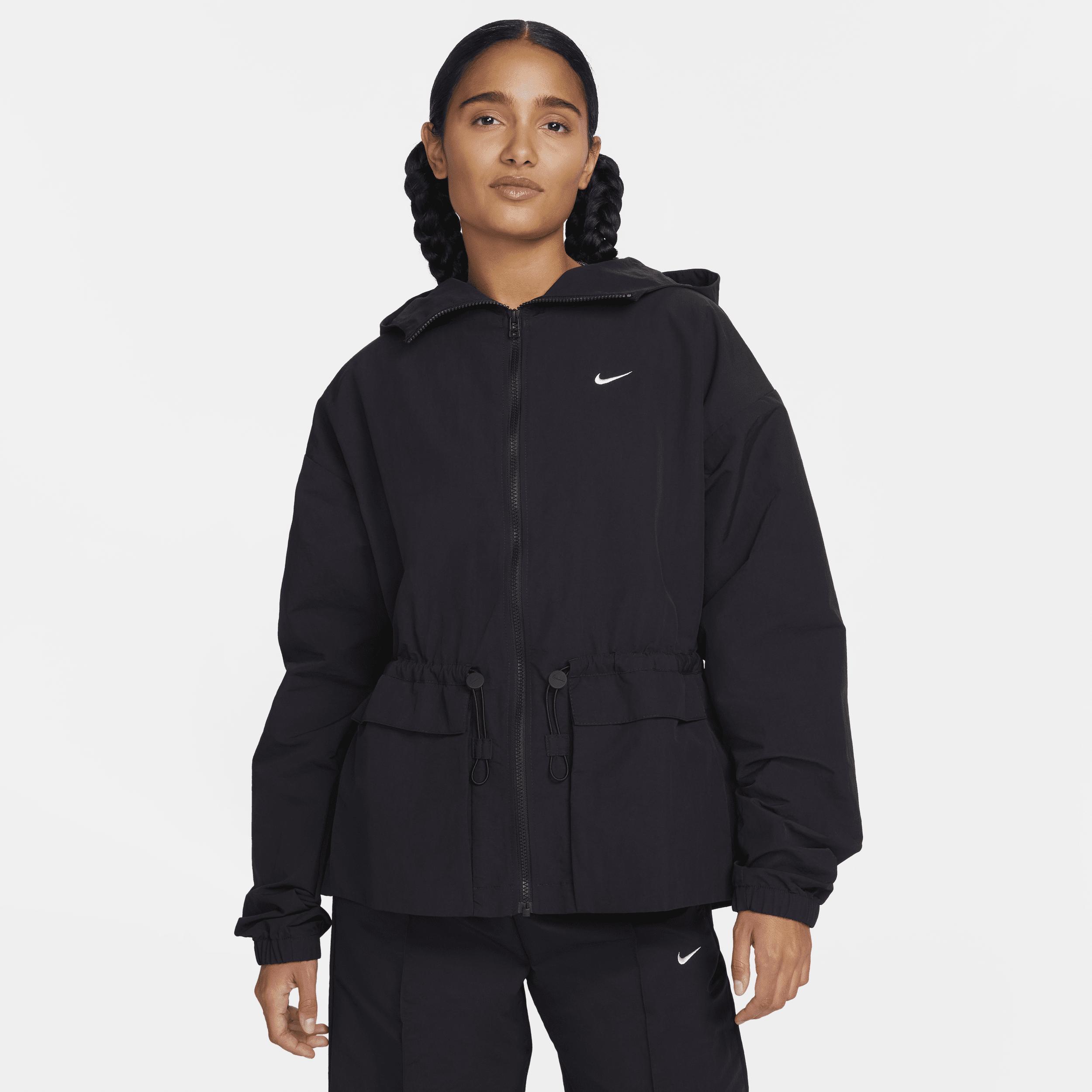 Nike Trend lightweight woven jacket in black Product Image