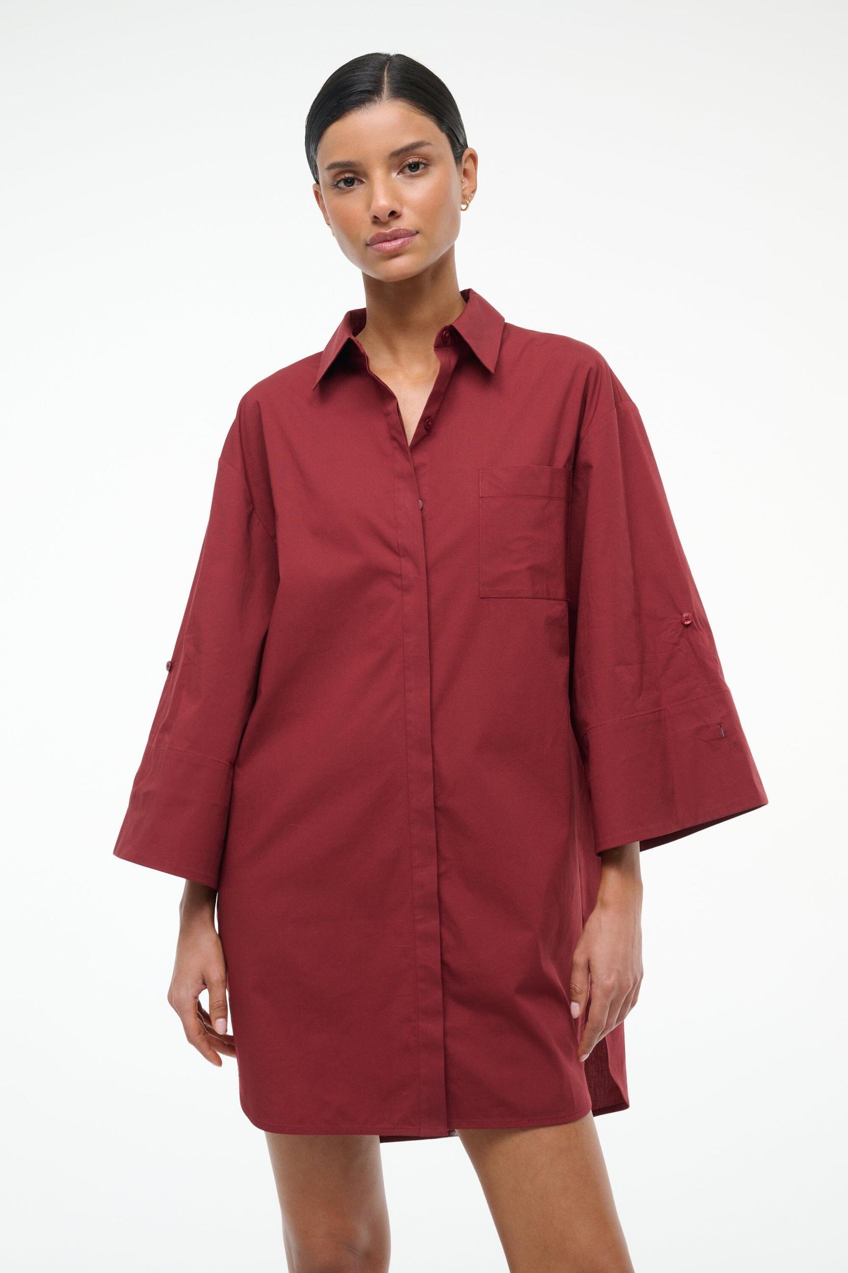 NICO DRESS | SANGRIA Product Image