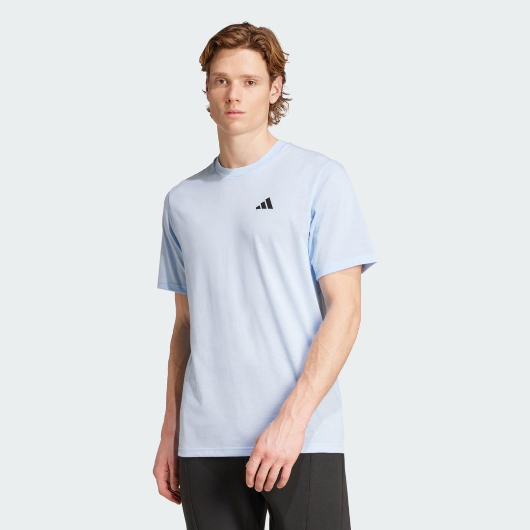 adidas Train Essentials Feelready Training Tee Aurora Plum XL Mens Product Image