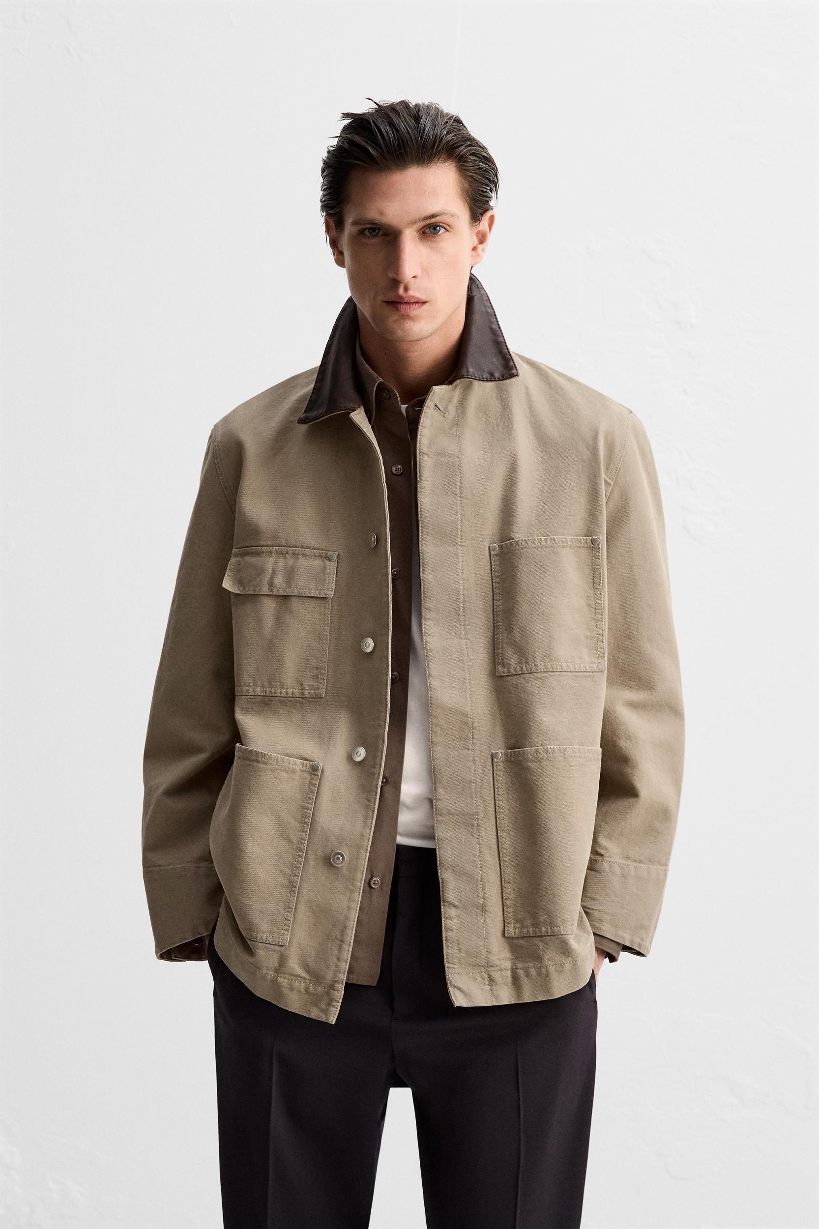 WASHED CANVAS JACKET Product Image
