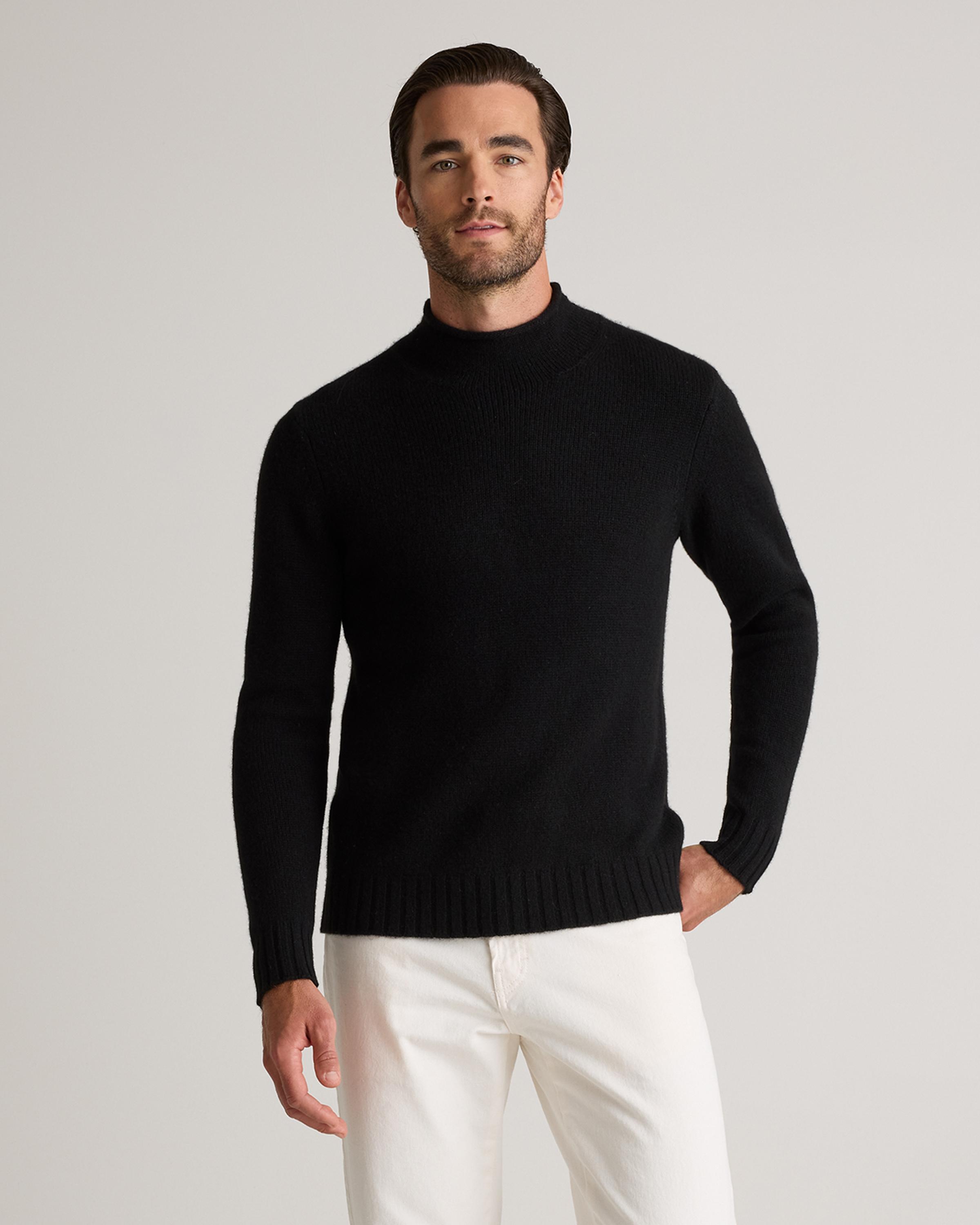 100% Yak Wool Roll Neck Sweater Product Image