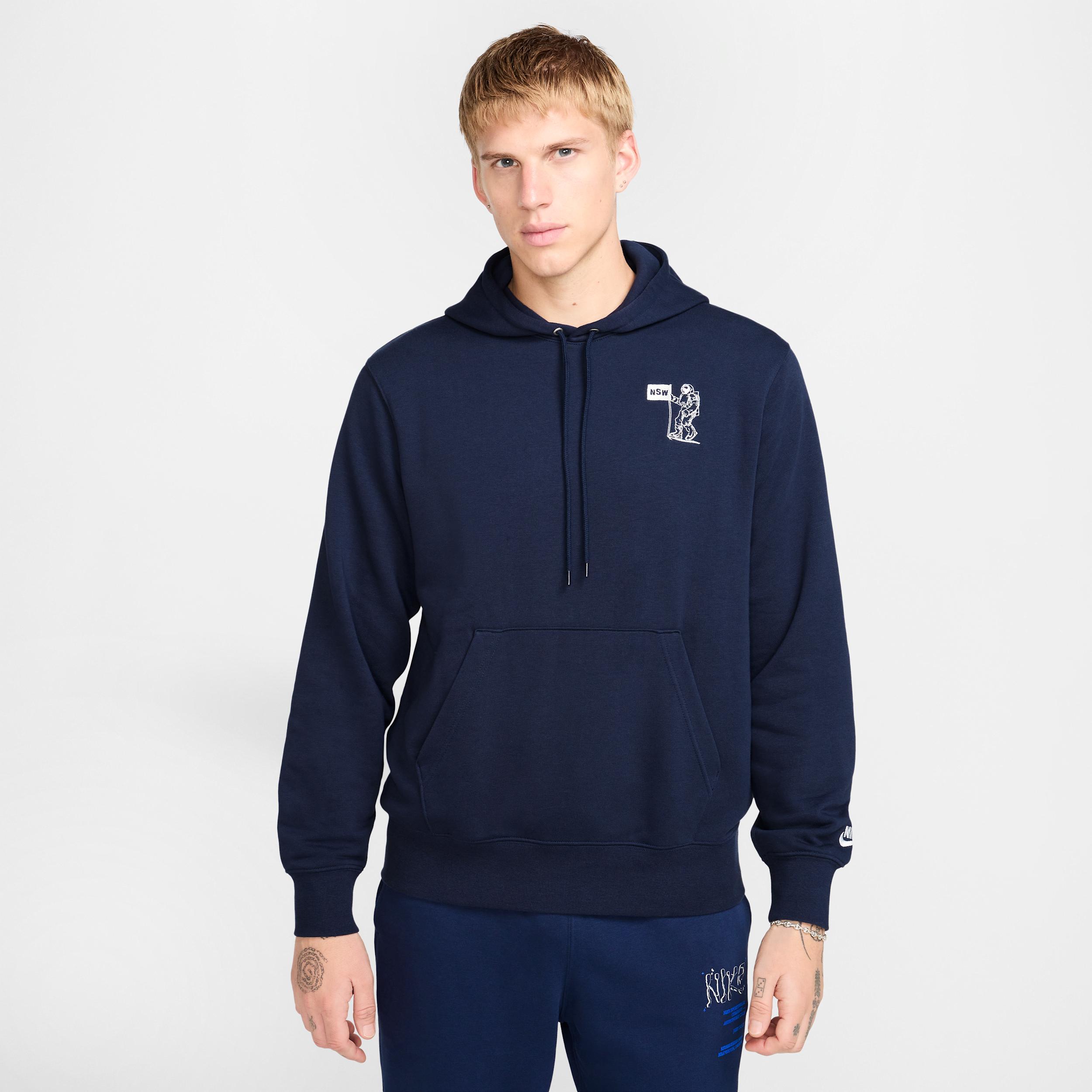Nike Men's Club French Terry Hoodie Product Image