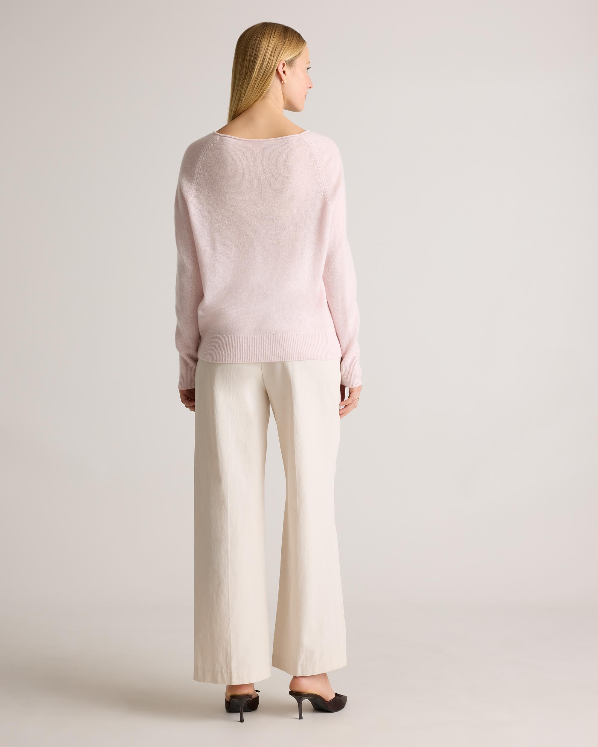 Quince | Women's Mongolian Cashmere Boatneck Sweater Product Image