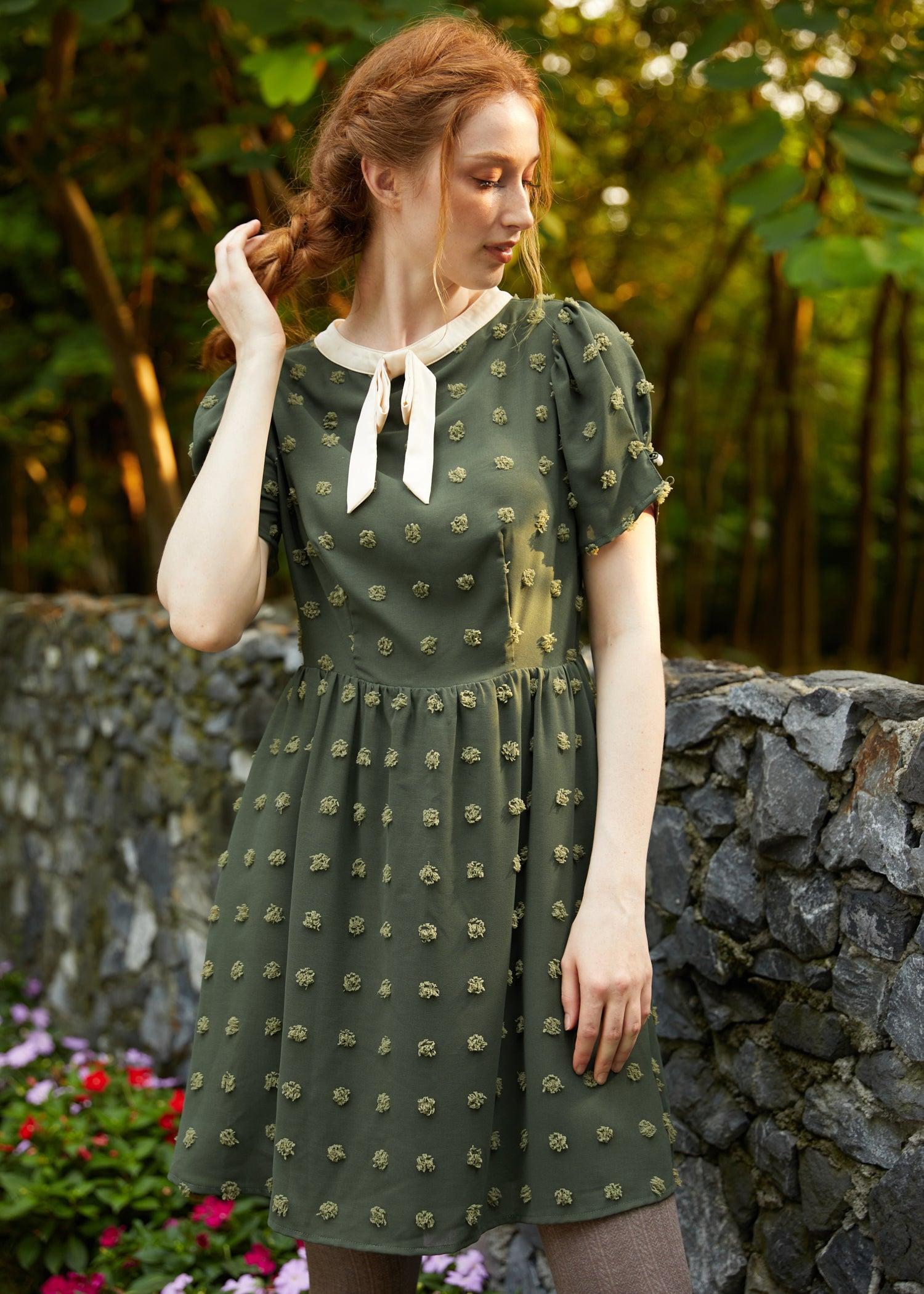 Sitting Pretty Collar Dress Product Image