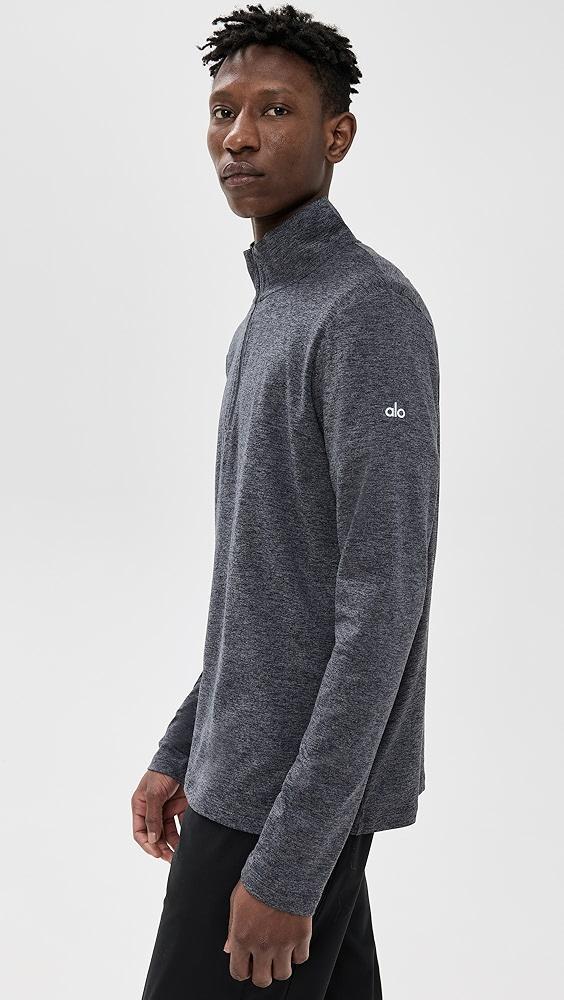 Alo Yoga Conquer Reform 1/4 Zip Long Sleeve Sweatshirt | Shopbop Product Image