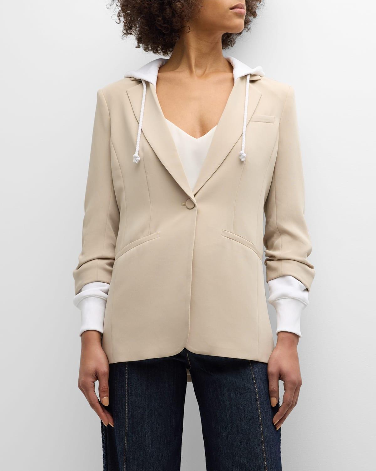 Cinq a Sept Khloe Hooded Blazer Product Image