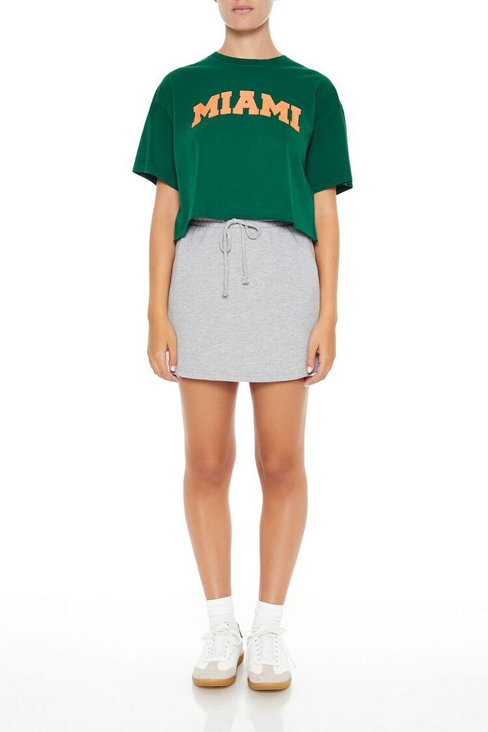 Miami Graphic Cropped Tee | Forever 21 Product Image