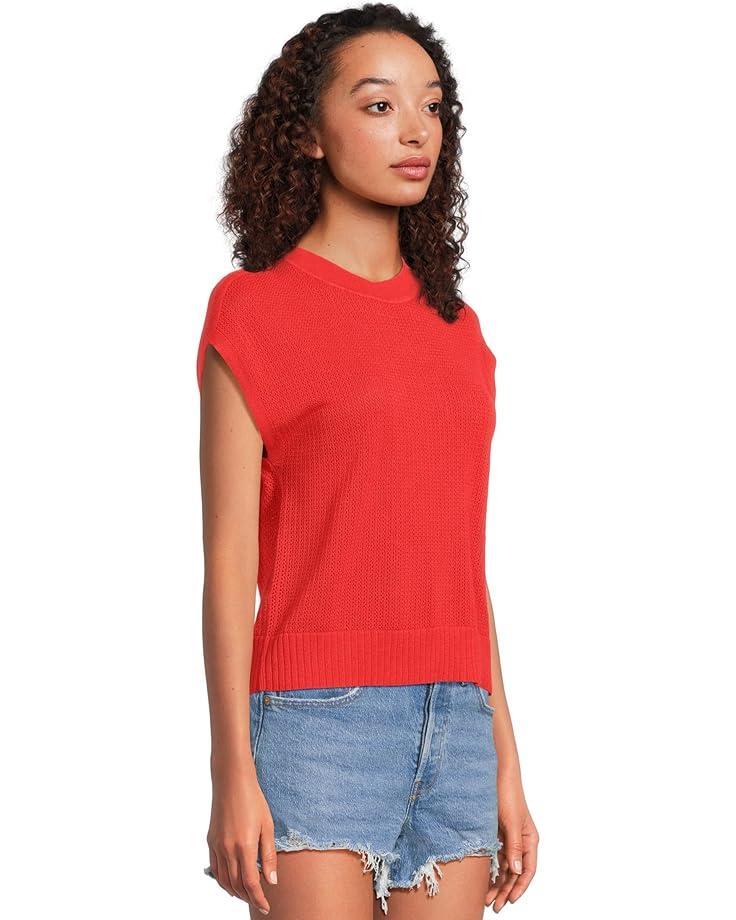 Wide Trim V-neck Sweater Product Image