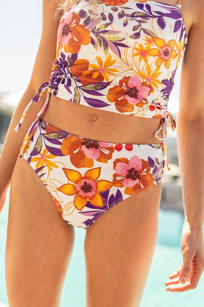 Tide Ready Purple Multi Bikini Bottoms FINAL SALE Product Image