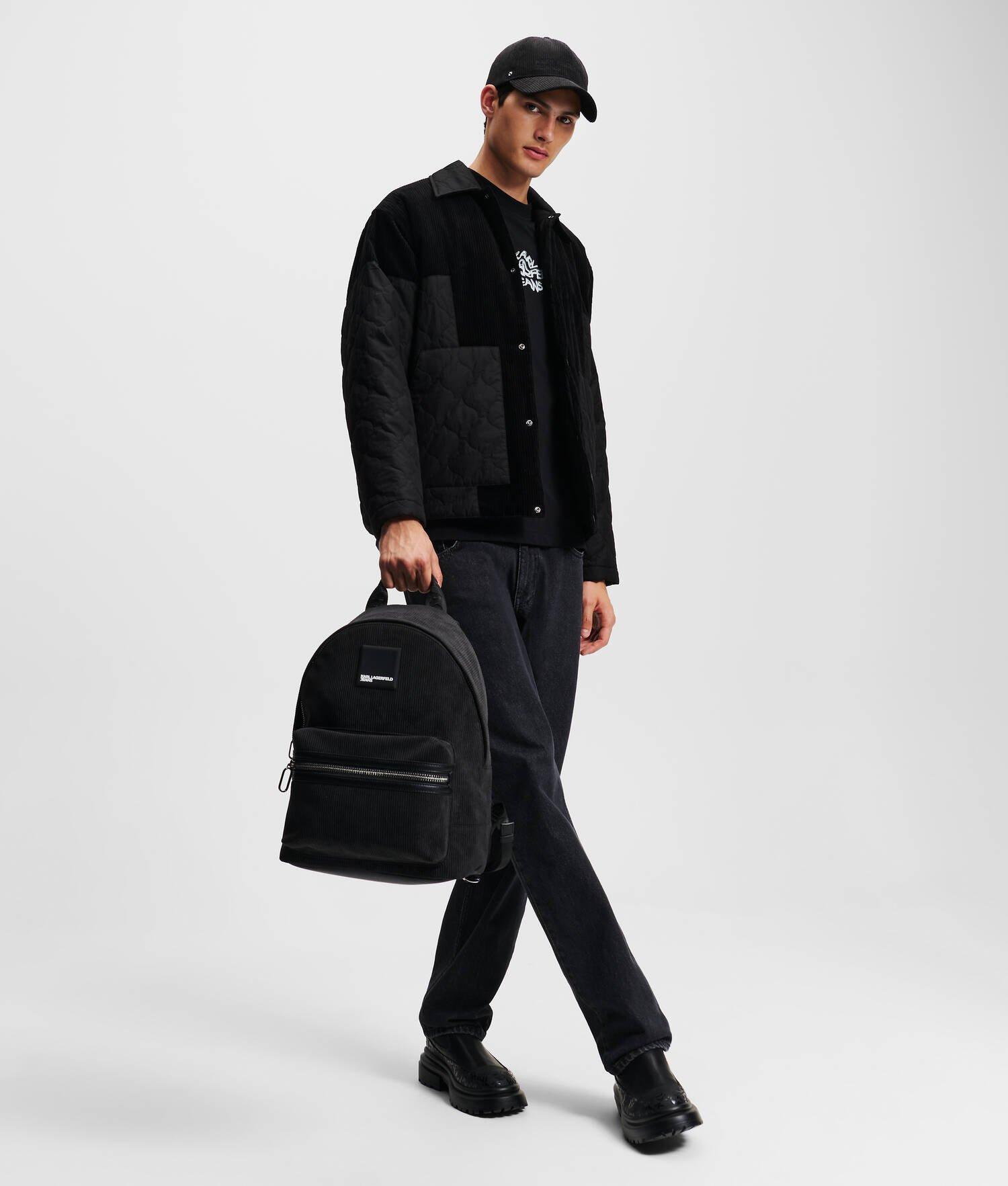 KLJ FABRIC MIX JACKET Product Image