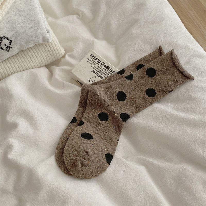 Dotted Short Socks Product Image