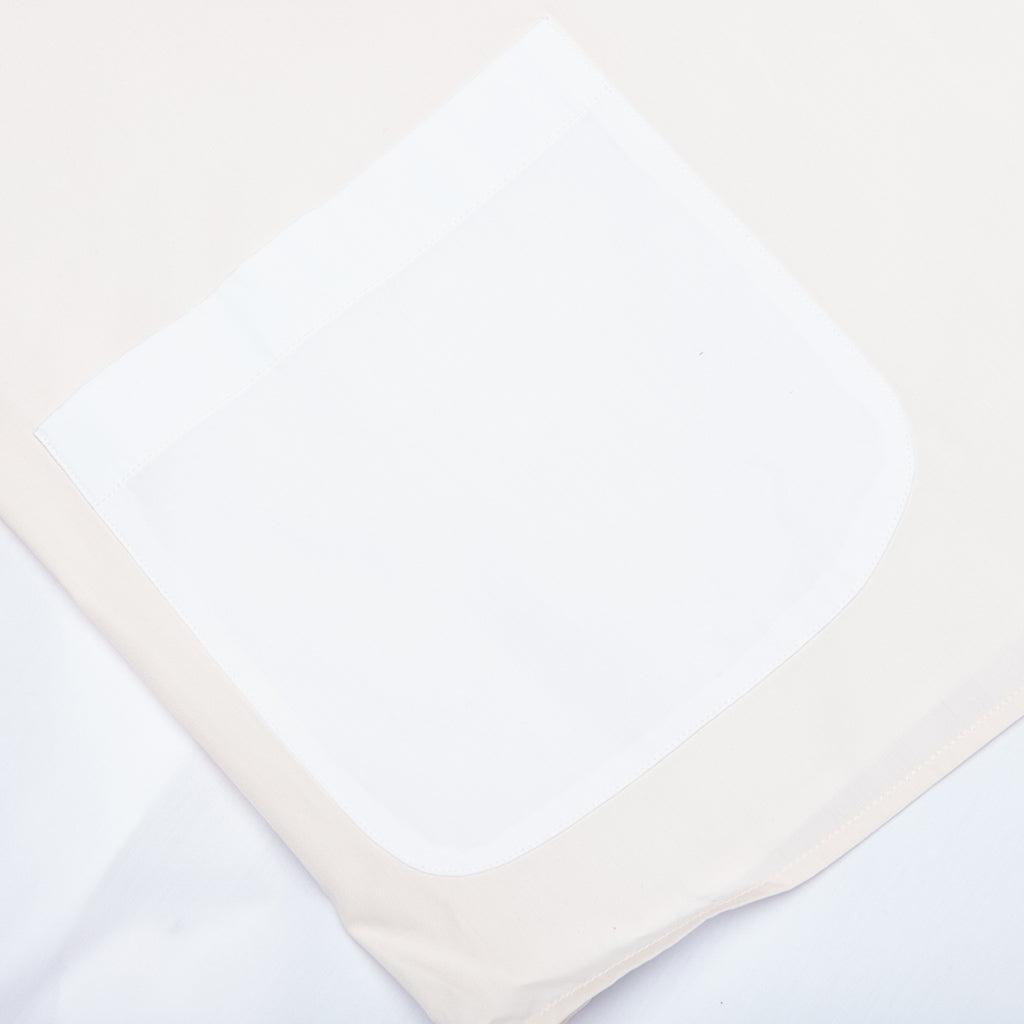 Short Sleeve Pocket Shirt - White/Cream/Light Blue Male Product Image
