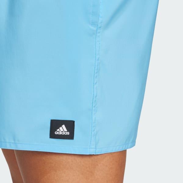 adidas Solid CLX Short-Length Swim Shorts Halo Mint 3XL Mens Product Image