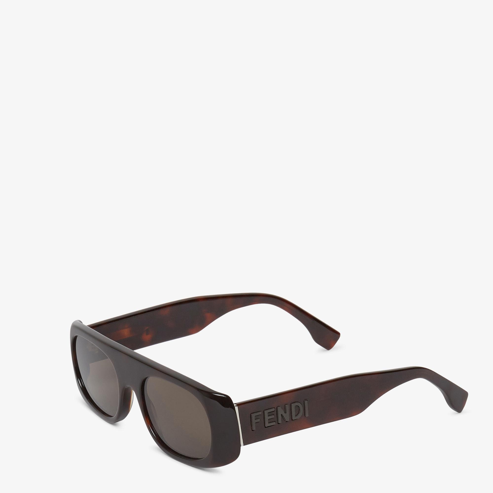 SignatureHavana acetate sunglasses Product Image