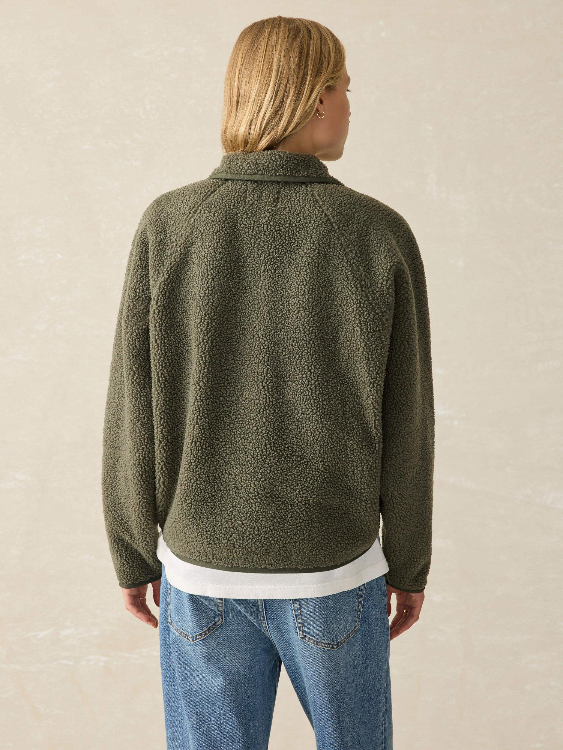Fireside Fleece Popover - Beetle Female Product Image