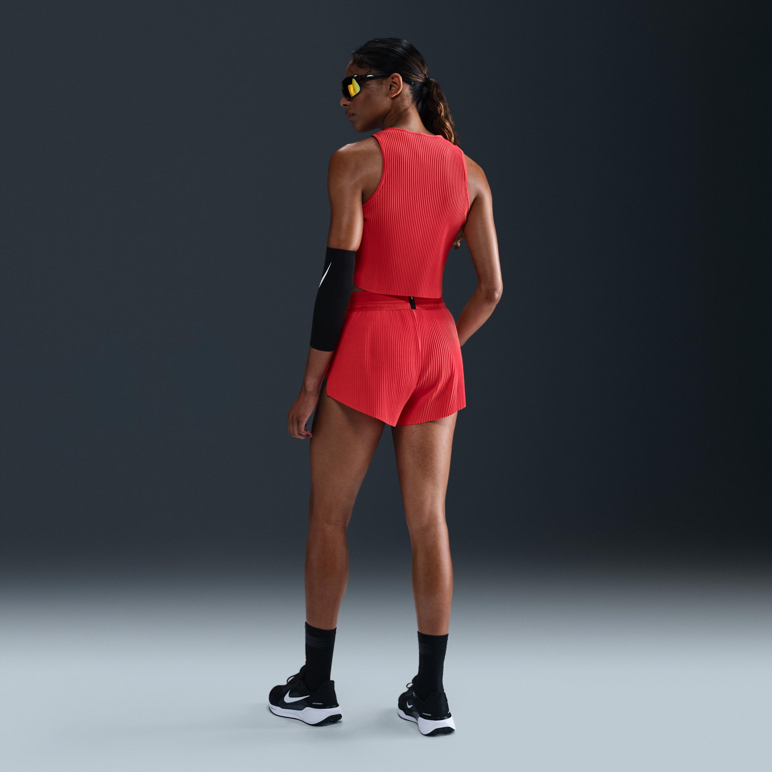Nike Women's AeroSwift Dri-FIT ADV Cropped Running Tank Top Product Image