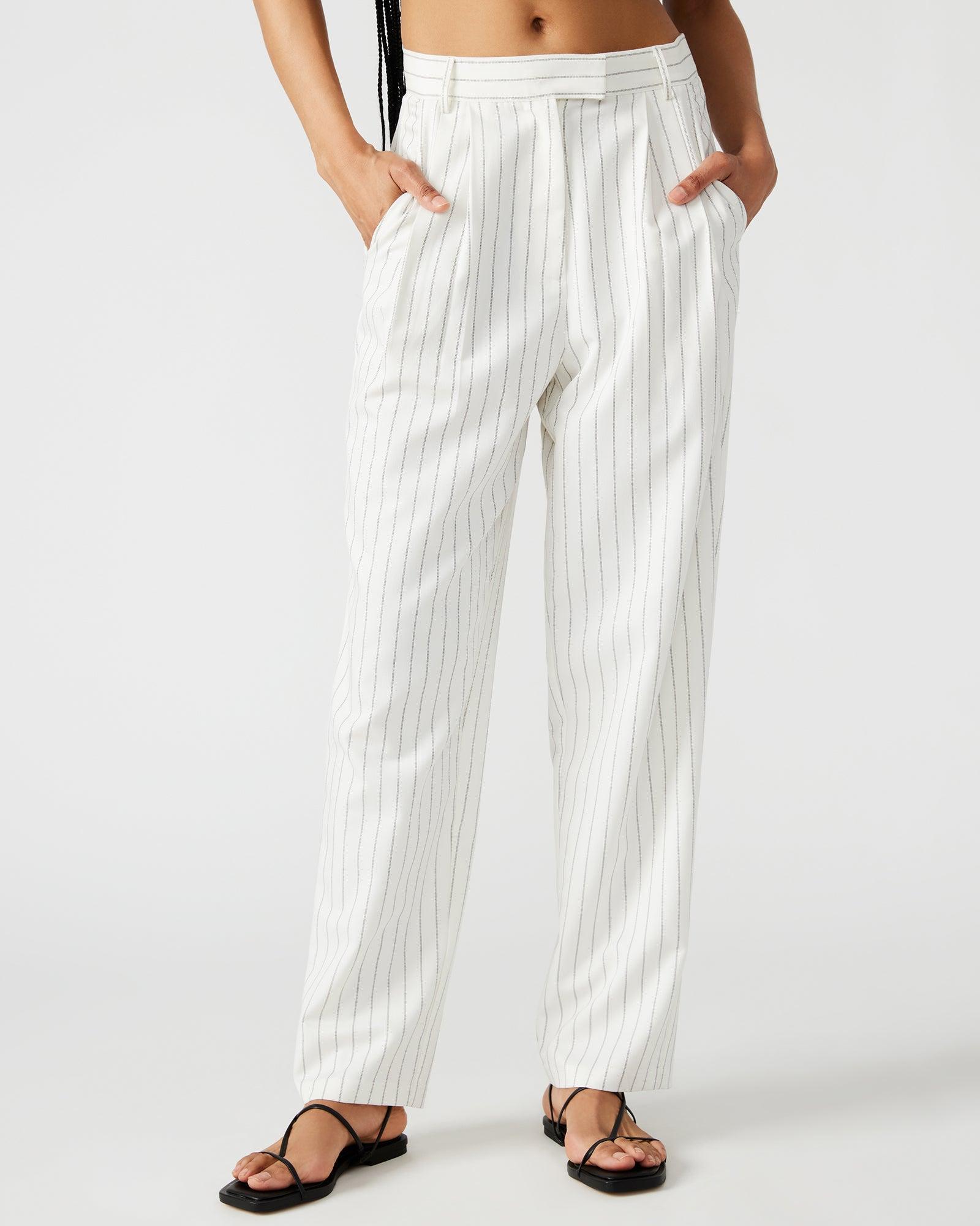 RUMI PANT WHITE/BLACK Female Product Image