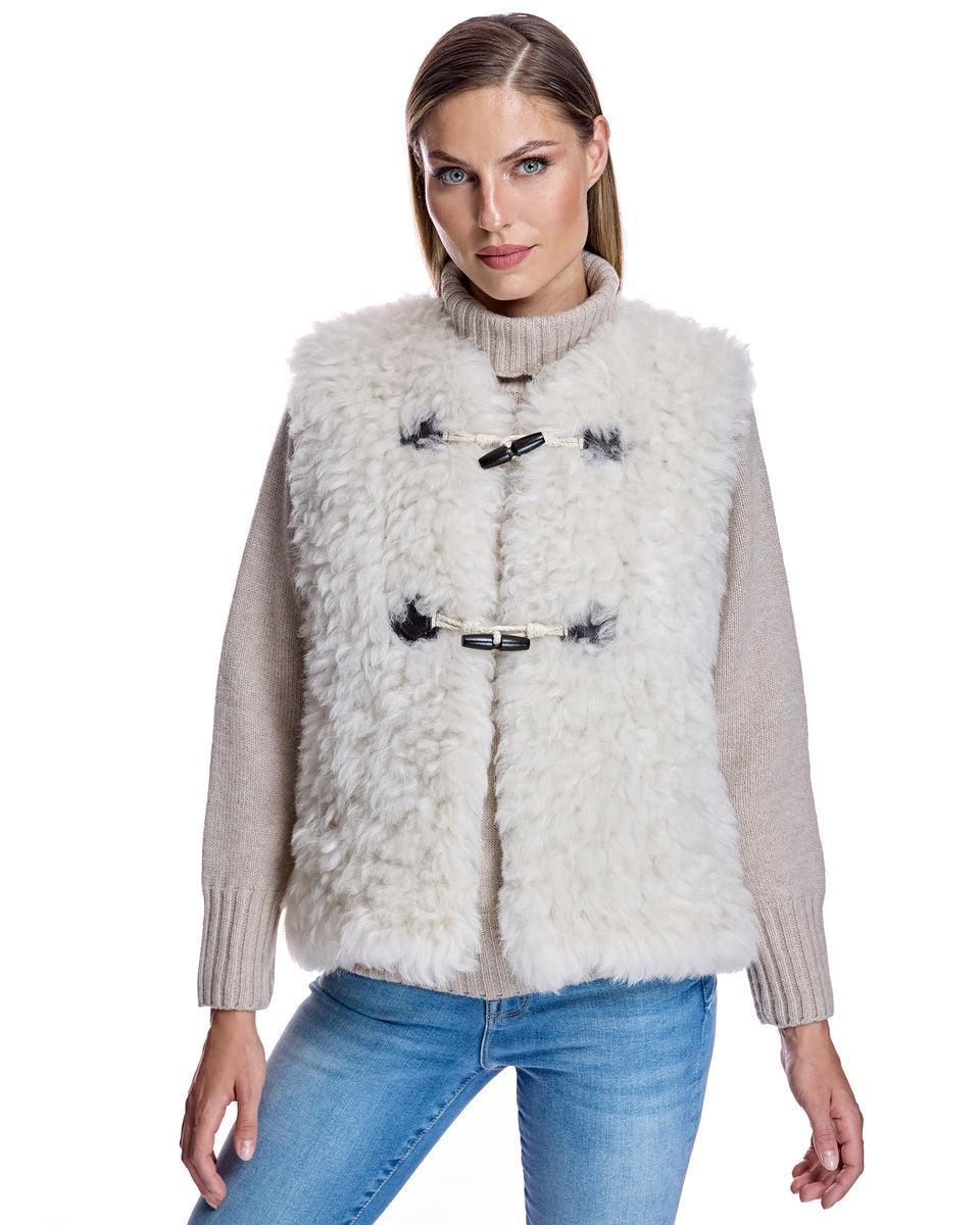 Knitted Lamb Vest Product Image