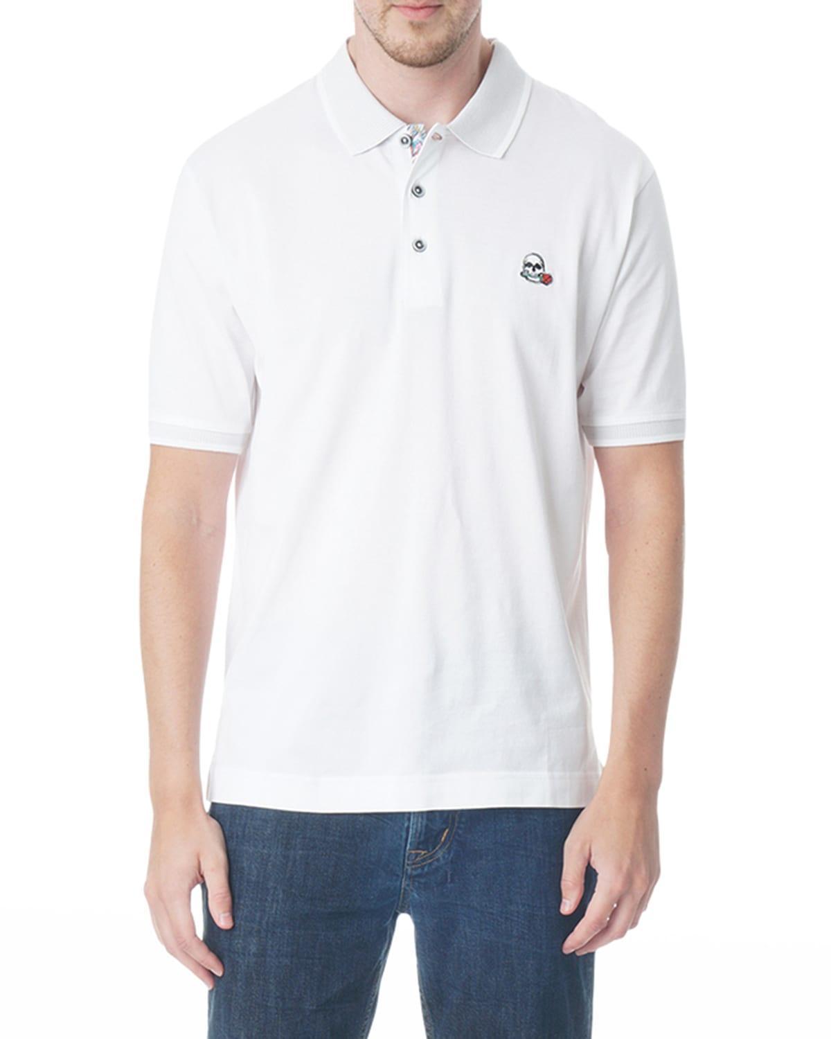 Men's Archie Polo Shirt Contrast Detail Product Image
