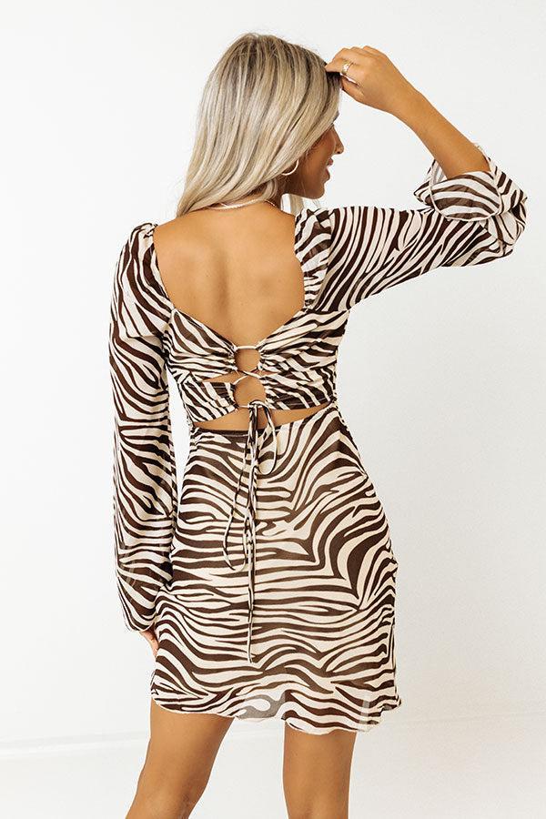 Out Past Midnight Cut Out Dress Product Image