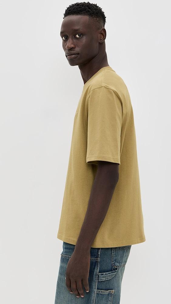 AMI ADC Boxy Fit Tonal Logo Tee | Shopbop Product Image