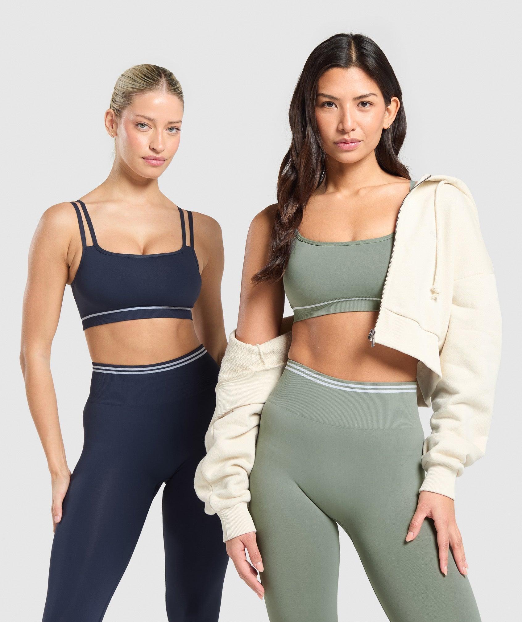 Contrast Seamless Sports Bra Product Image