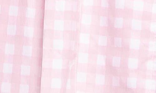 Petite Plume Gingham Cotton Robe Product Image