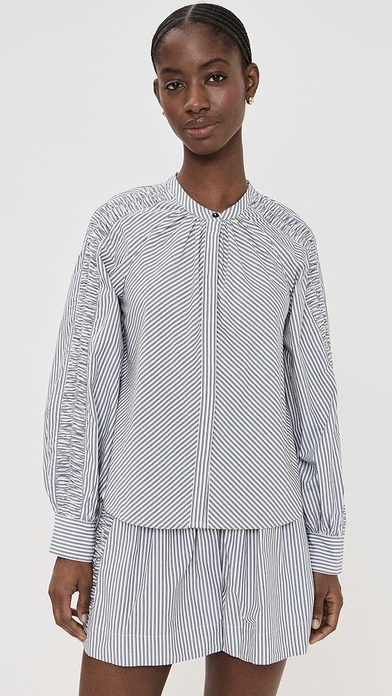 Merlette Tiana Ruched Blouse | Shopbop Product Image